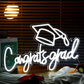 GRAD-09 THREAN Neon Sign Congrats Led Letter