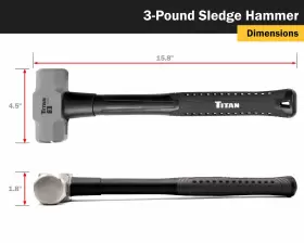 802090630002 TITAN Sledge Hammer #3