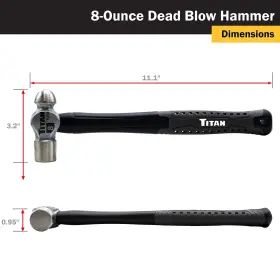 802090633089 TITAN Ball Pein Hammer #3