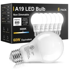 A19-9 TJOY Led Light Bulbs Pack