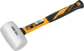 696576242991 TOLSEN Rubber Mallet Hammer Fiberglass Handle