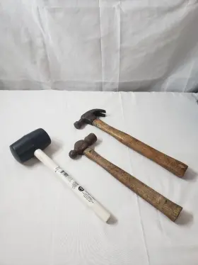 196776 TOOL BENCH Rubber Mallet Head Hammers