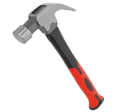 097427110139 TOOL ESSENTIALS Rubber Mallet Fiberglass Handle