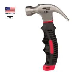 CHA005WC TOOL SHOP Stubby Claw Hammer Forged Carbon Steel