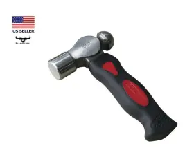 DNFG-8SBPH TOOL SHOP Stubby Ball Peen Hammer Forged Carbon