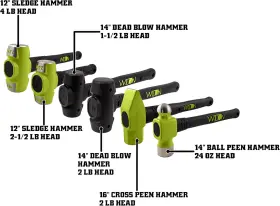 313049820837 INNOVATIVE Forged Steel Master Hammer Ve