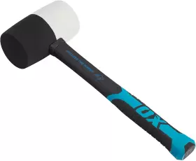 T081924 HAMMER Combination Rubber Mallet Marking Fibergla