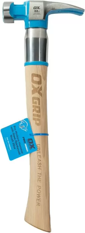 P083522 HICKORY Pro Hammer Steel Reinforced Claw Framing