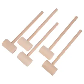 O0181724V0O26051 TOYANDONA Wooden Mallet Wood Hammer Pounding
