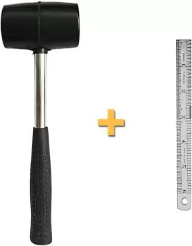 XJC-100 TRADING CO. LTD Rubber Hammer Mallet Rugged Steel #2