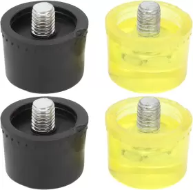 696393782045 TREETDOBV Rubber Hammer Set Striking Head