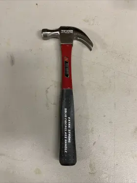 FG016 TRUE TEMPER Curved Claw Hammer Fiberglass Handle