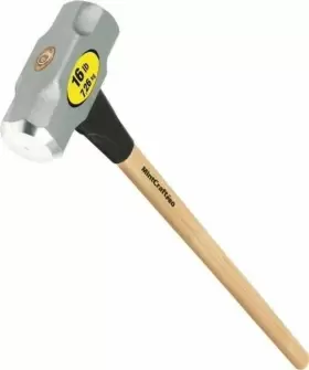 MD16HC TRUPER HERRAMIENTAS Double Sledge Hammer Wood Handle