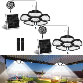 G2-2P TSUNESLUX Solar Shed Light Pack Motion Sensor Remote