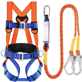 Landyard TT TRSMIMA Safety Harness Fall Body Roofing