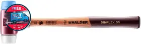 3017.030 SIMPLEX Hammer Rubber Superplastic Faces