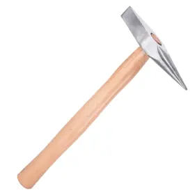 619668276933 UXCELL Wooden Handle Welding Hammer Chipping