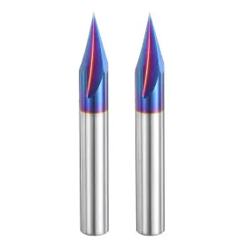 A24072300UX1244 UXCELL Groove Engraving Router Bits Shank Cnc
