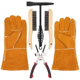 691303450106 VASTOOLS Welding Chipping Hammer Gloves