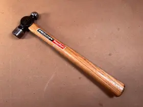 051218153200 VAUGHAN Ball Peen Hammer Wood Handle Steel