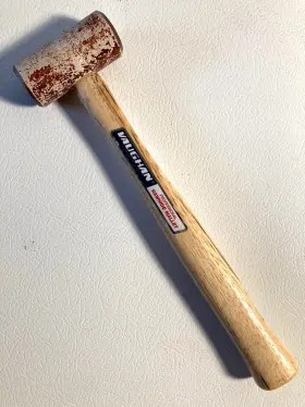 RM125 VAUGHAN Rawhide Mallet Hammer