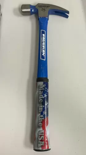 12715 VAUGHAN Steel Eagle Curved Claw Hammer