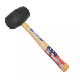313034968988 VAUGHAN Rubber Mallet Hardwood Handle