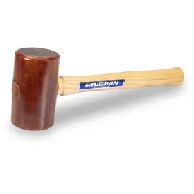 37-776 VAUGHAN Rawhide Mallet Marring Hardwood Handle