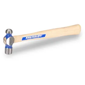 B00AI2AV5E VAUGHAN Ball Pein Hammer Hickory Handle High Steel