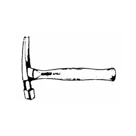 051218177435 VAUGHAN BUSHNELL Brick Hammer Wood