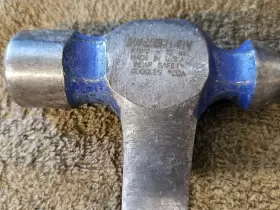 R2012 VAUGHAN Steel Ball Peen Pein Hammer Rubber Grip Handle #2