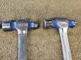 R2012 VAUGHAN Steel Ball Peen Pein Hammer Rubber Grip Handle #3