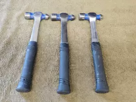 R2012 VAUGHAN Steel Ball Peen Pein Hammer Rubber Grip Handle