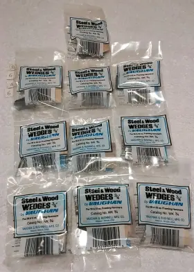 50250 VAUGHN Steel Wood Wedges
