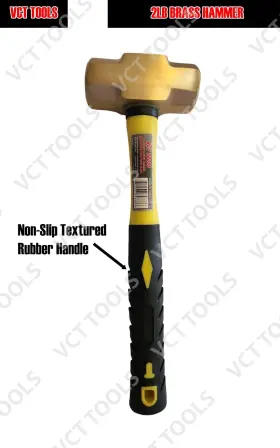 722537898386 VCT Solid Sparking Hammer Fiberglass Slip Handle #3