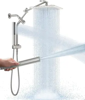 SHC7V202 VEKEN Dual Rainfall Shower Head Set