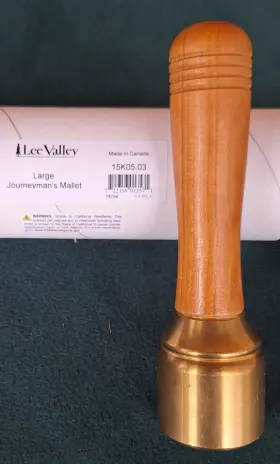 15K05.03 VERITAS Journeymans Mallet Cherry Handle