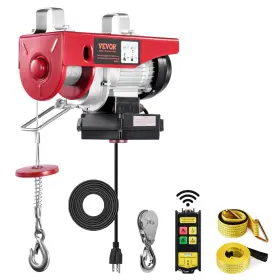 440LBS VEVOR Electric Hoist Wireless Remote Control Lifting
