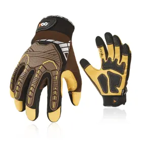 SL8849-ML-BRO-L VGO Gloves Synthetic Impact
