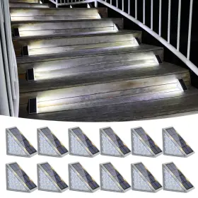 21163ZM VOLISUN Solar Stair Pack Waterproof Step Light Led