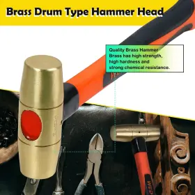BR2103A-1002-FBA WEDO Hammer Sledge Solid Mallet #3