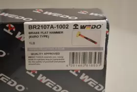 BR2107A-1002 WEDO Flat Hammer Euro #2