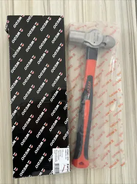 ST8401-1010 WEDO Ball Pein Hammer Steel Peen Wit Fiberglass