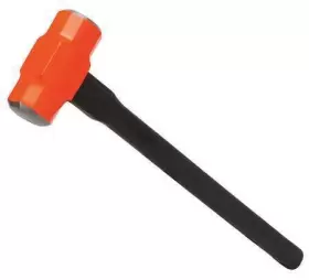 24Z033 WESTWARD Sledge Hammer Rubber Steel #2