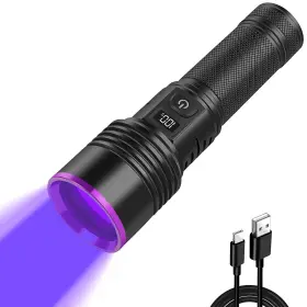 755356761630 WINDFIRE Rechargeable Uv Flashlight Blacklight