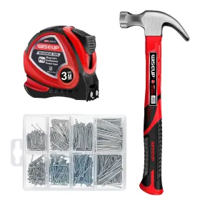 WP050101 WISEUP Hammer Nails Set Wall Finish