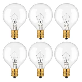 712110484624 WOKHOK Glass Wax Warmer Light Bulbs Pack Scentsy
