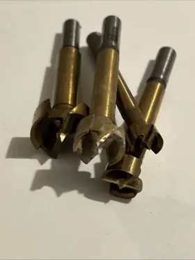 3341 WOLFCRAFT Forstner Wood Boring Bit Set Titanium Nitride #2
