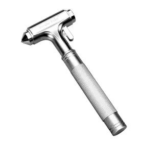 CSH-SLIVER-2P WONDER POINT Car Glass Breaker Seat Belt Cutter