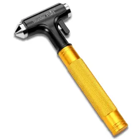 CSH-YELLOW-2P WONDER POINT Car Glass Breaker Seat Belt Cutter
